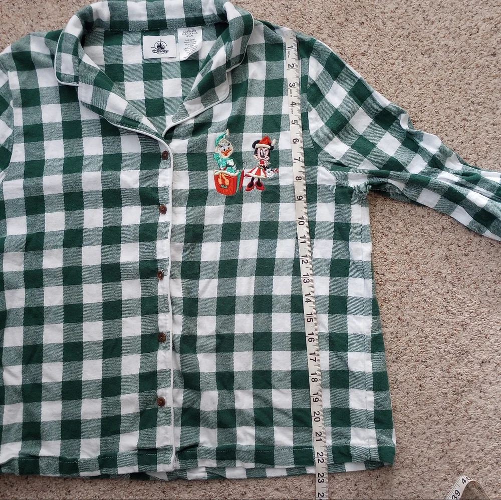 Disney Christmas Plaid Pajamas Set - Picture 3 of 10
